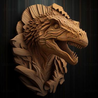 3D модель Пиветозавр (STL)